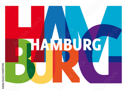 Hamburg Schriftzug