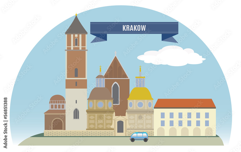 Fototapeta premium Krakow