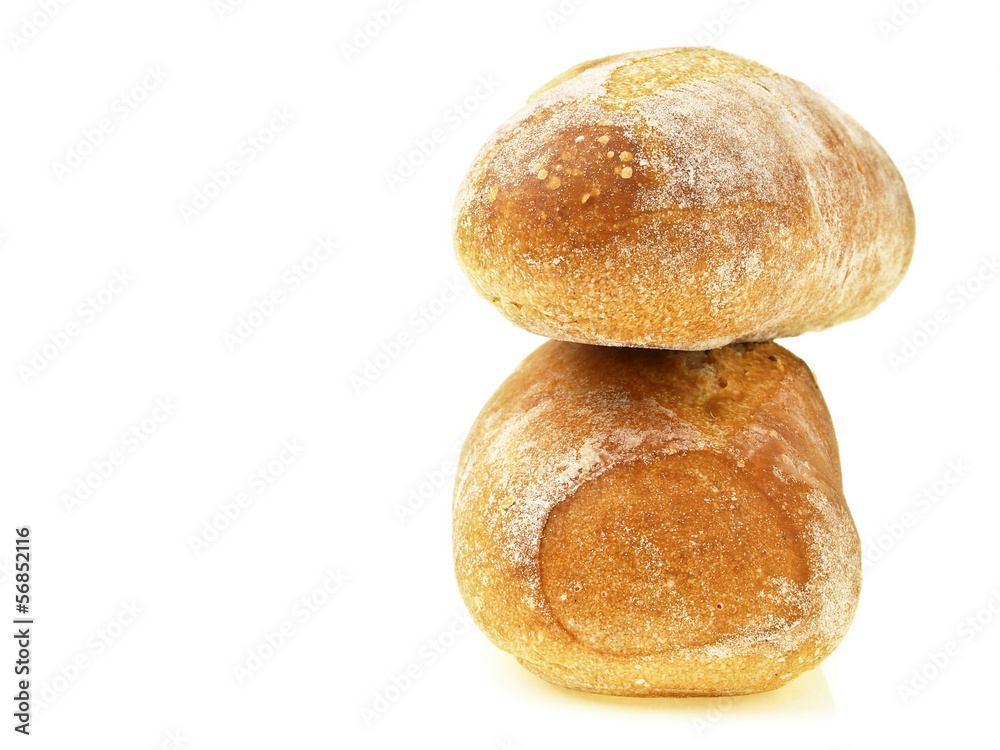 stack baguette bread