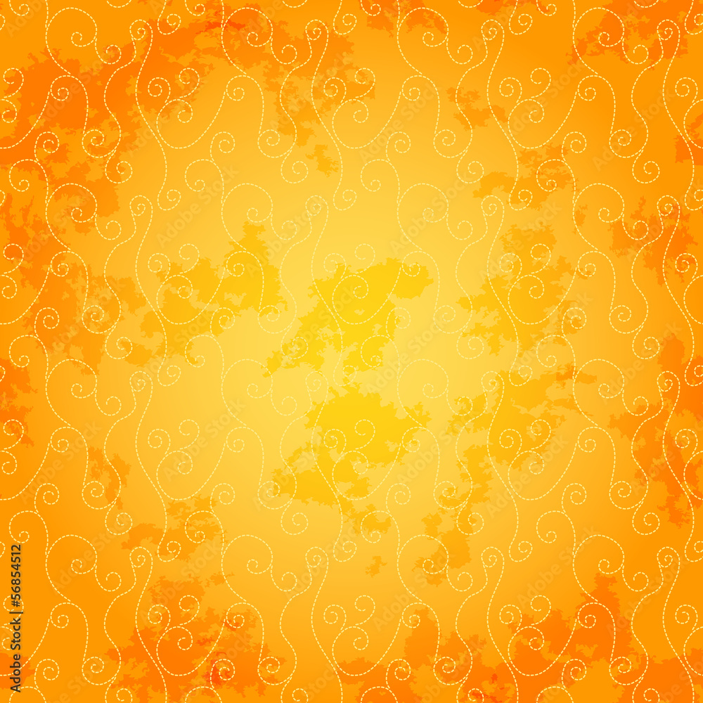 Bright orange seamless pattern Bright orange seamless pattern