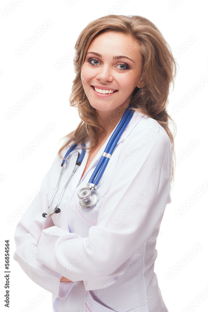 smiling woman doctor smiling woman doctor