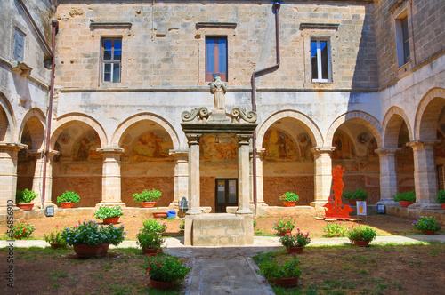 Fototapeta Naklejka Na Ścianę i Meble -  Church of St. Maria delle Grazie. Manduria. Puglia. Italy.
