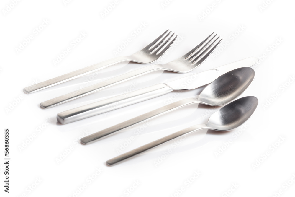 cookware in stainless isolated on a white background cookware in stainless isolated on a white background