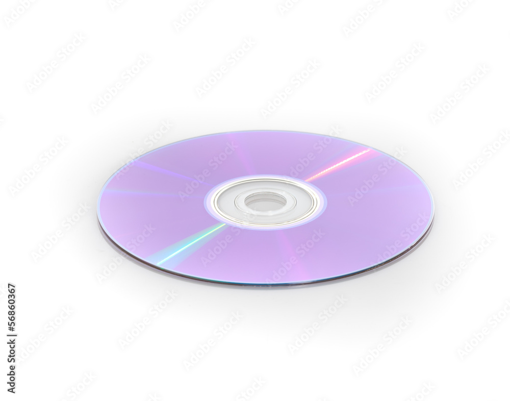 single dvd isolated on a white background single dvd isolated on a white background