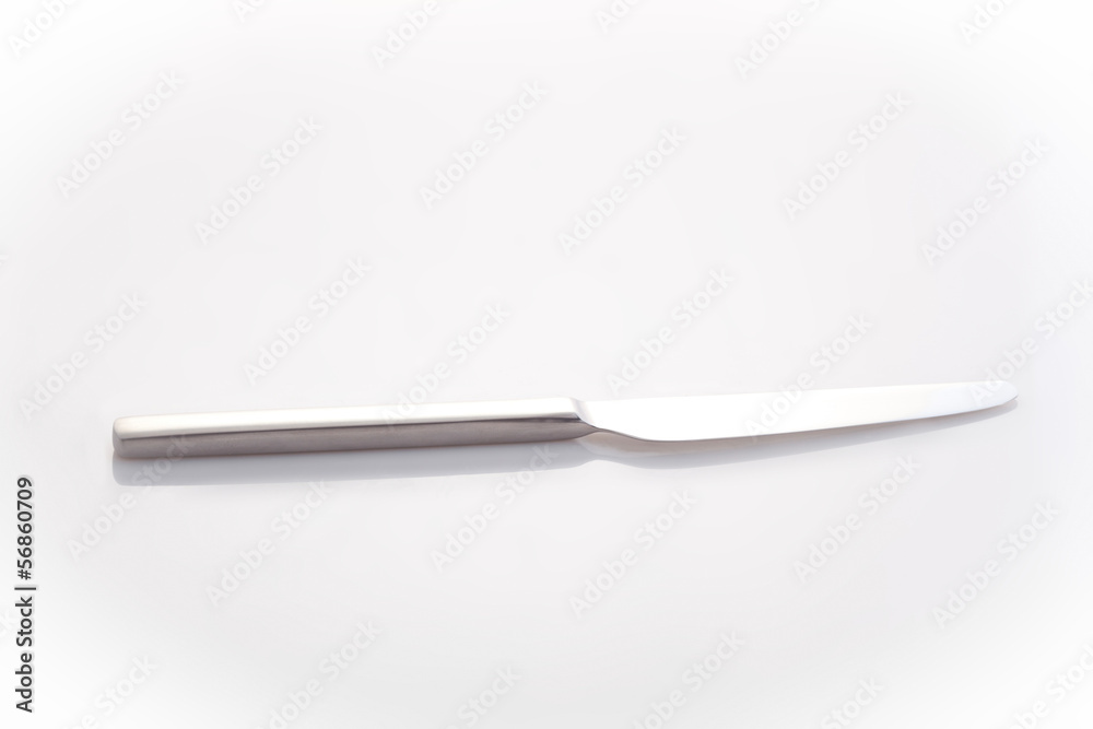 stainless knife isolated on a white background stainless knife isolated on a white background