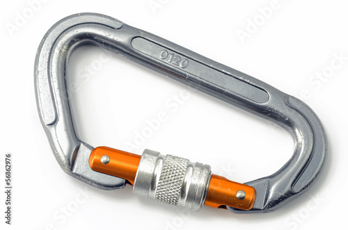 Obraz na płótnie Kletterkarabiner