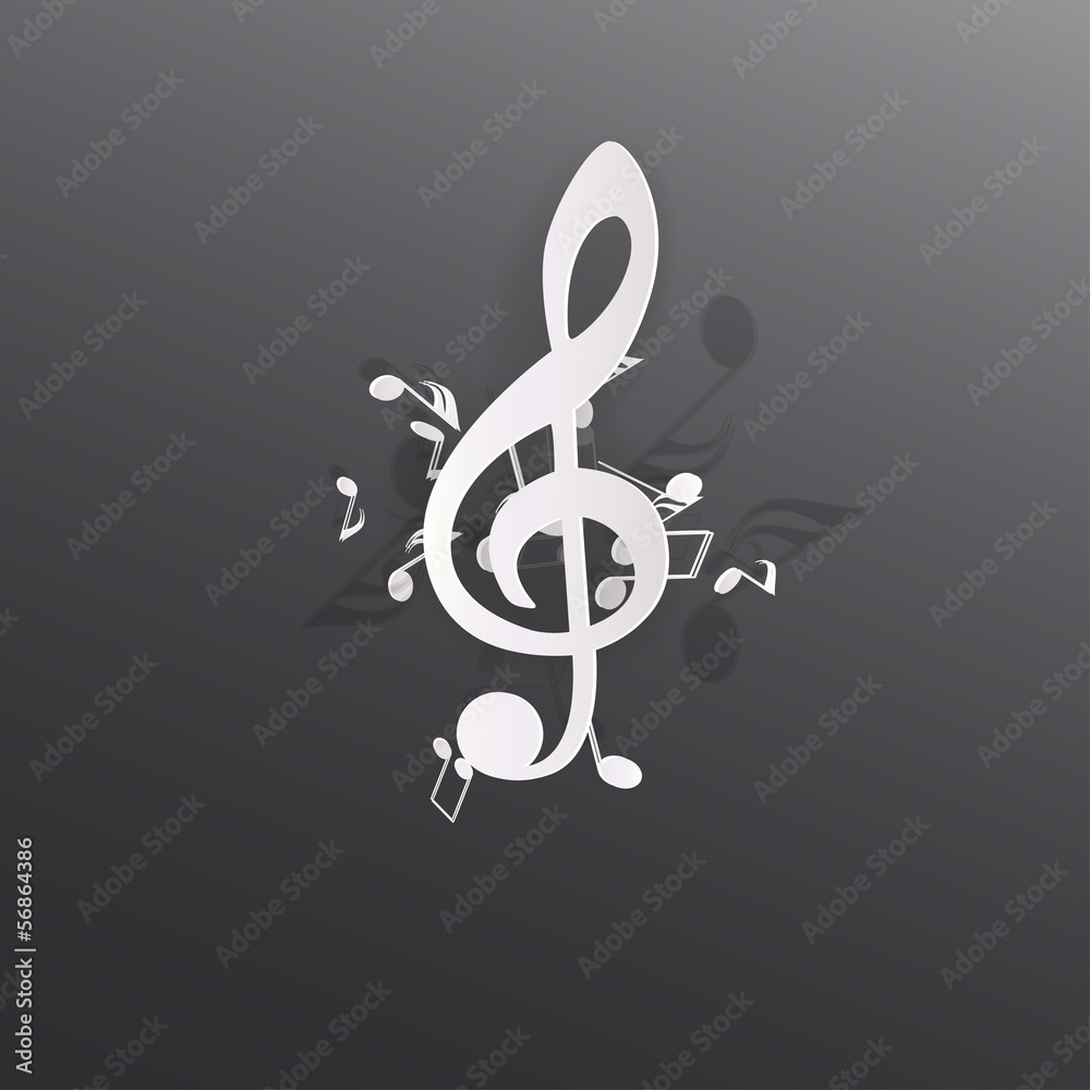 Abstract musical background Abstract musical background