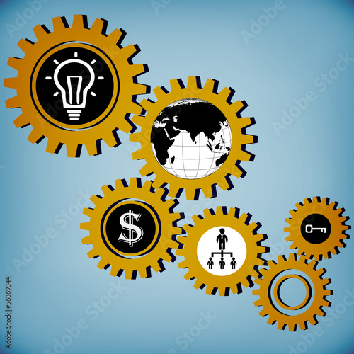 Idea vector infographic