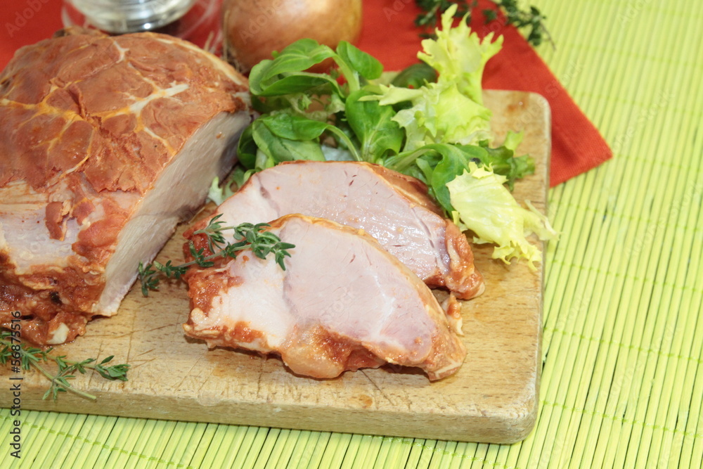 palette de porc Stock Photo | Adobe Stock