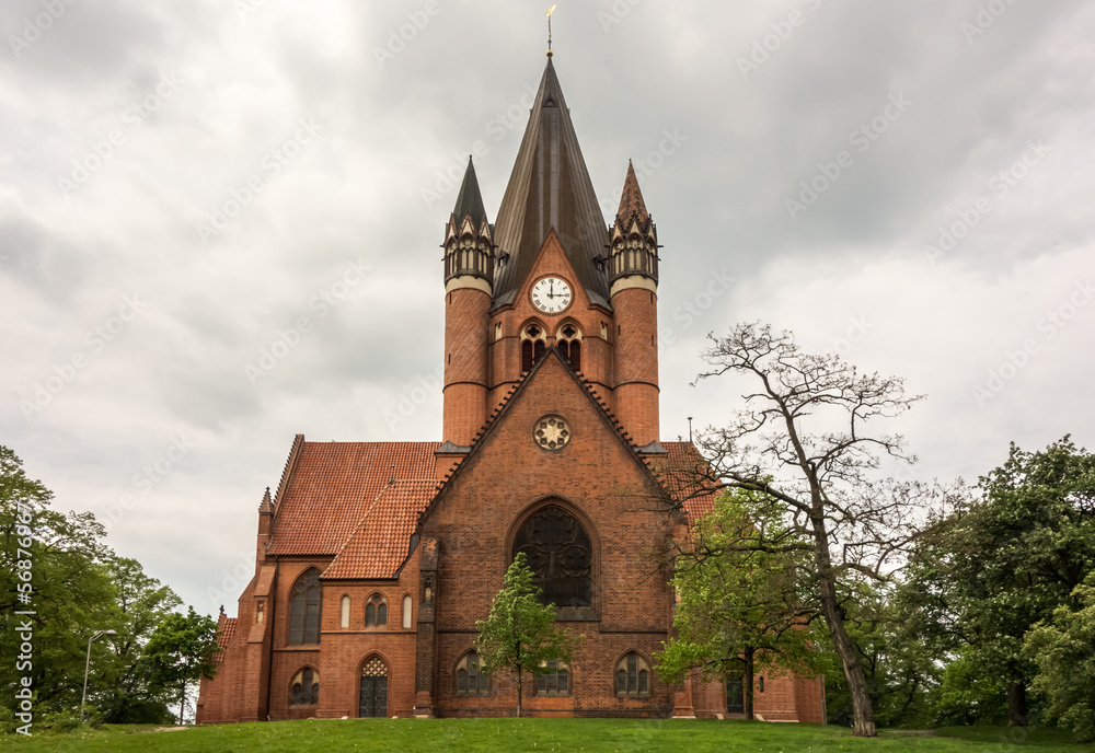 Fototapeta premium Pauluskirche Halle
