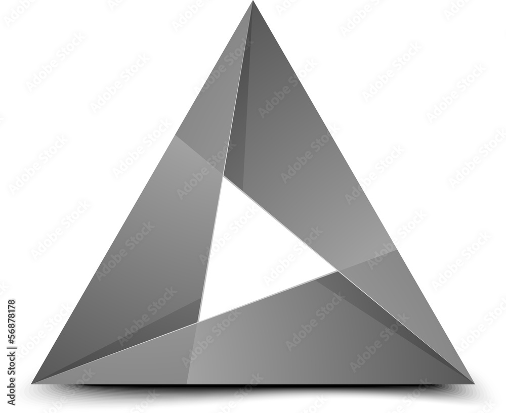 Folded triangle Folded triangle