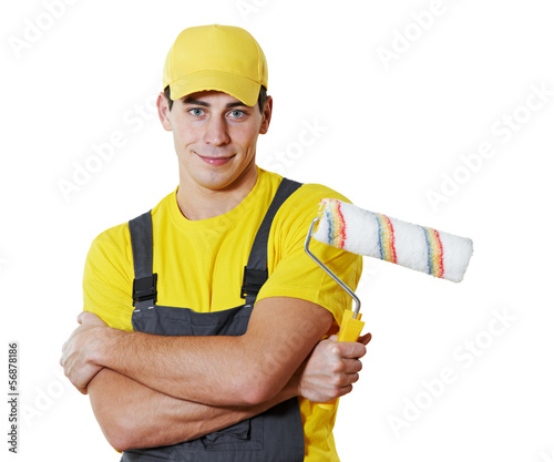 house painter portrait photo