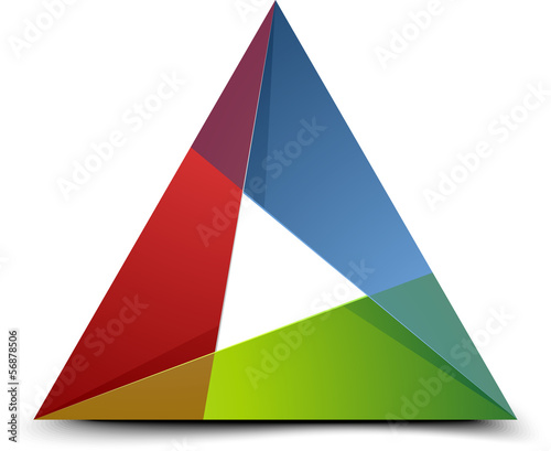 Folded triangle