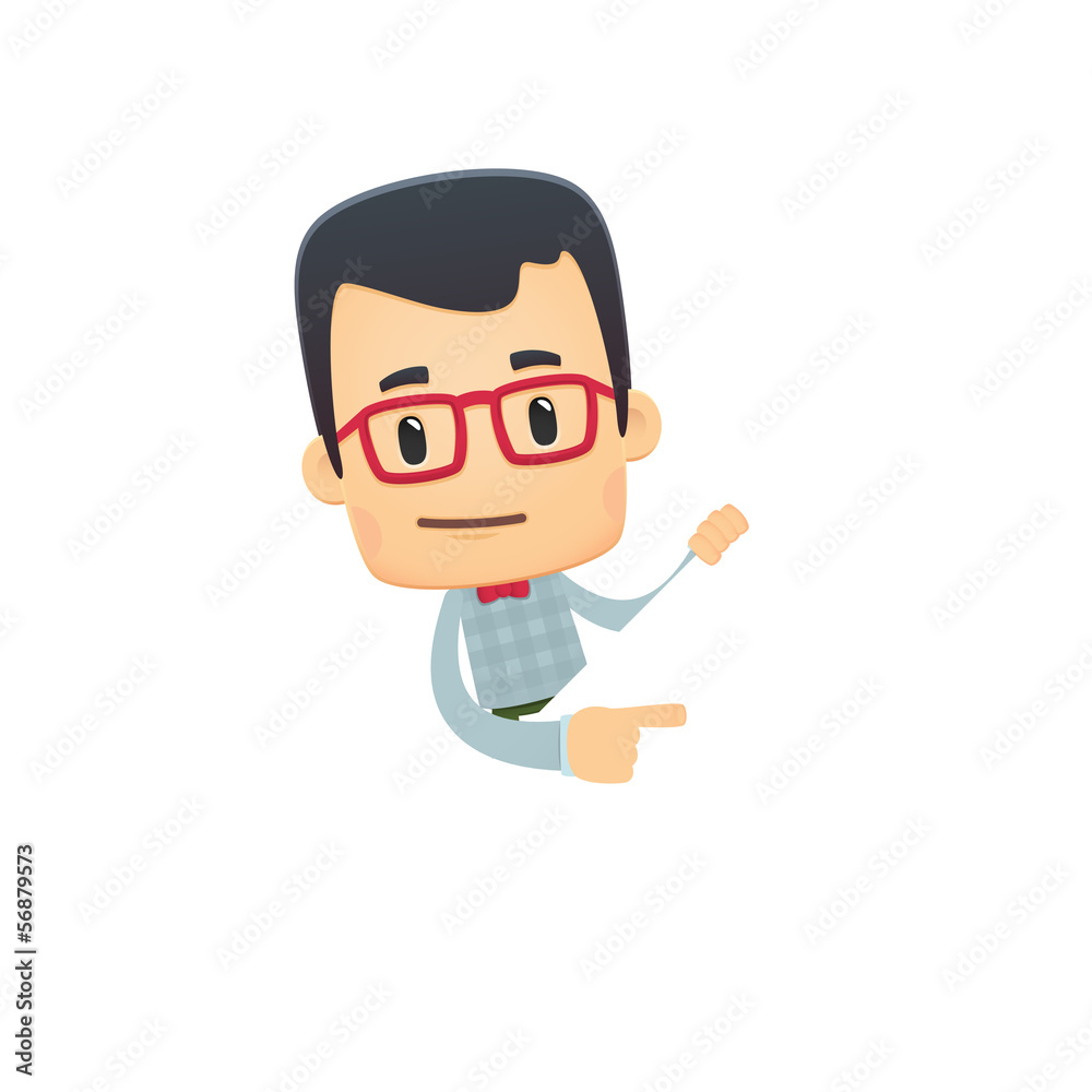 in various poses for use in advertising, presentations,