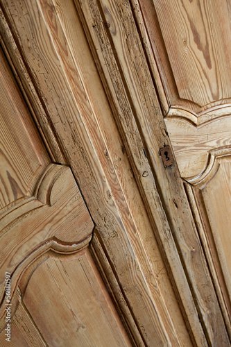 Meuble, artisanal, bois, pin, armoire, maison, ébénisterie photo