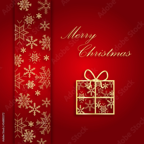 Czerwona karta świąteczna