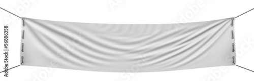 empty banner (clipping path included)