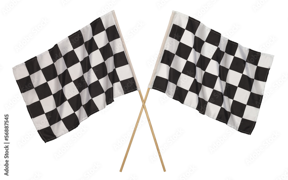 Fototapeta premium Checkered Flags
