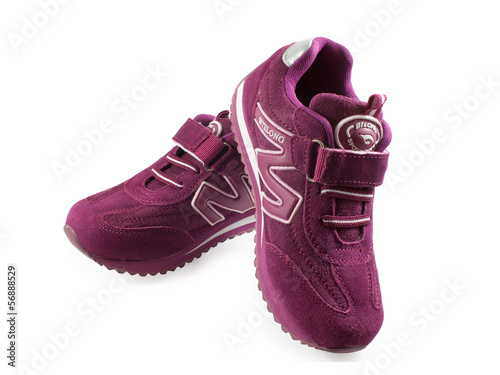 Sport girls shoes.
