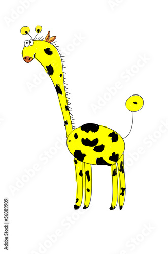 soft toys - baby giraffe.