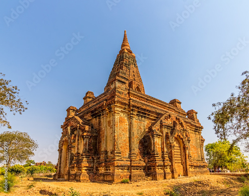 Gubyaukgyi Temple in Bagan photo
