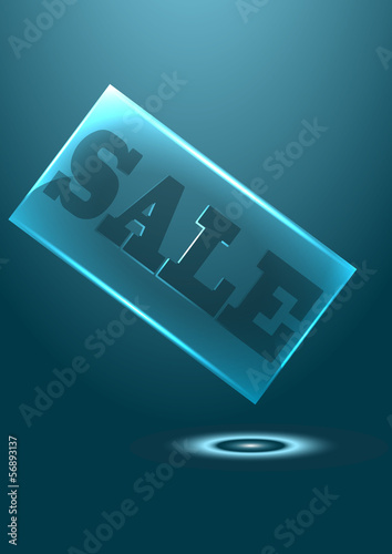 Sale background glass