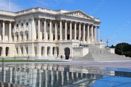 Washington  DC - the US Capitol  Congress building 