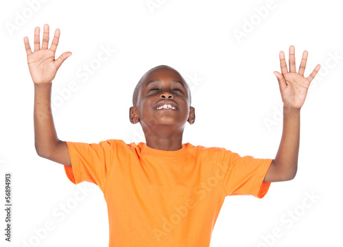 Cute african boy