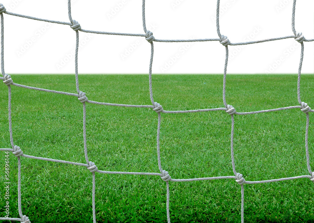 Fototapeta premium soccer field and the bright lights