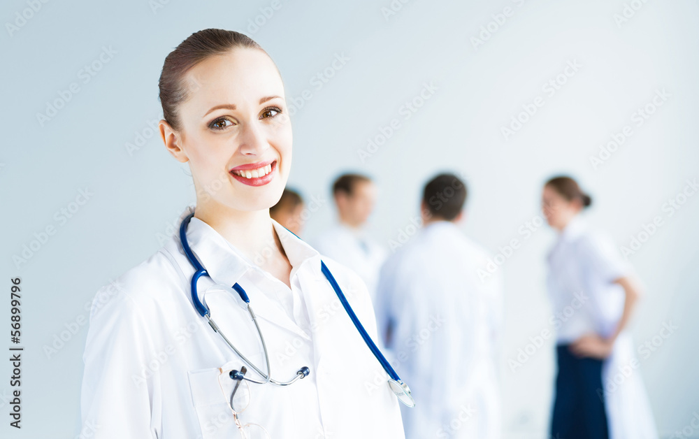 portrait of successful young doctor portrait of successful young doctor