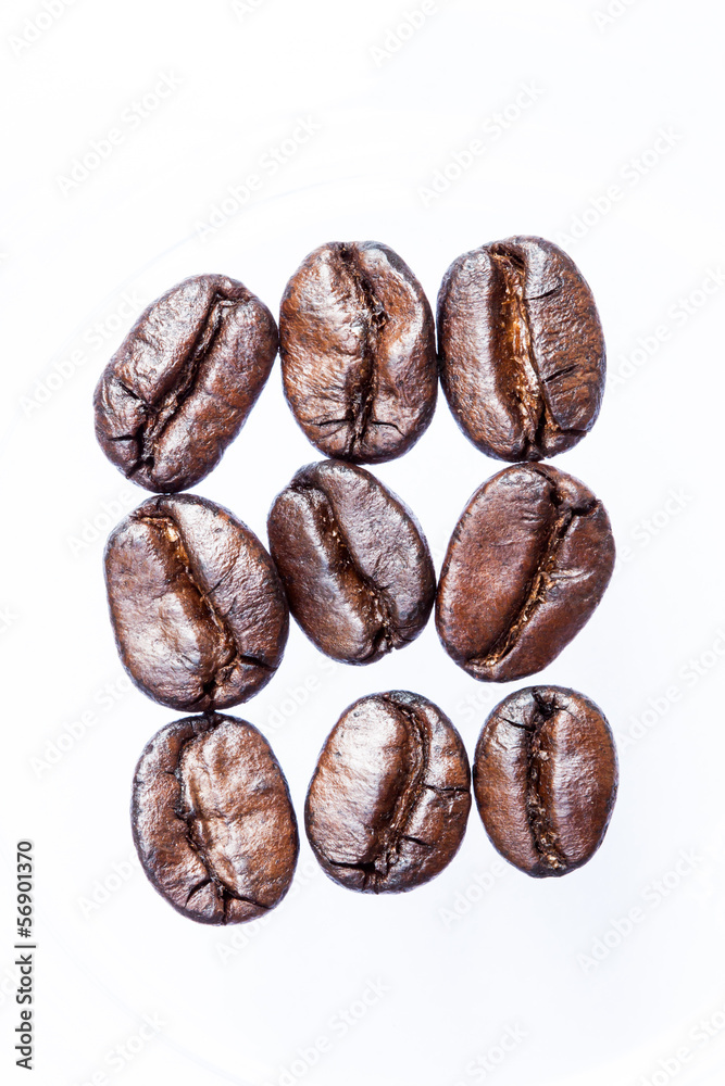 roasted coffee beans, can be used as a background