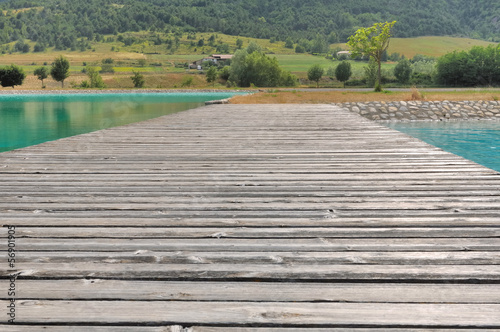 ponton en bois