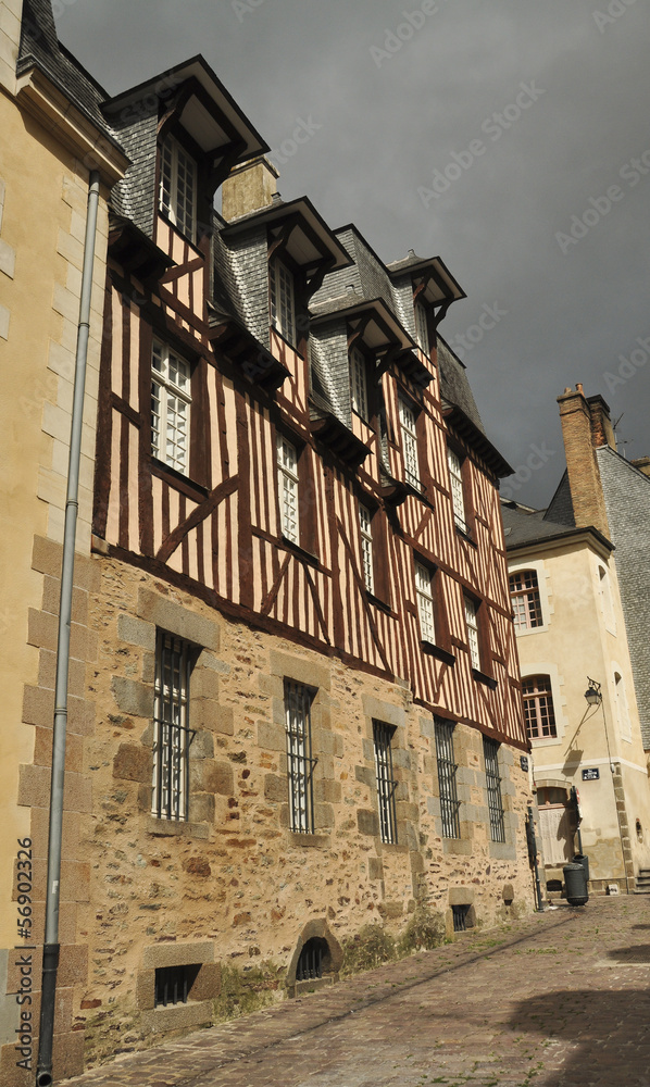 Edificios antiguos, Rennes