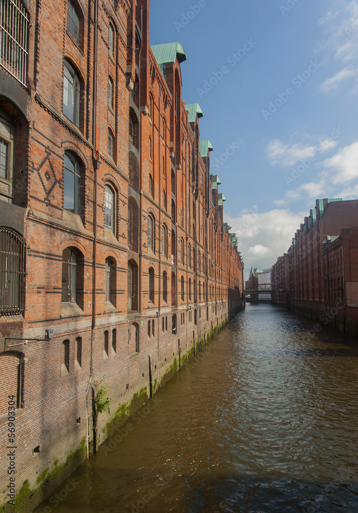 speicherstadt hamburg munster germany