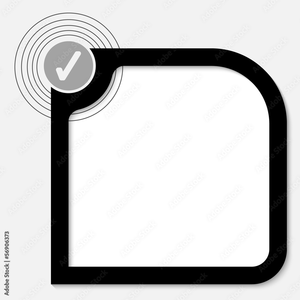 black text box with check box black text box with check box