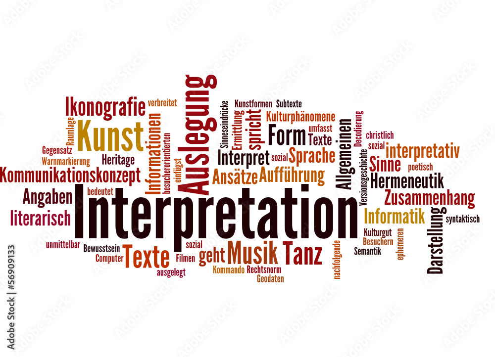 Interpretation (Hermeneutik, Verstehen, Sinn, Bedeutung) Interpretation (Hermeneutik, Verstehen, Sinn, Bedeutung)