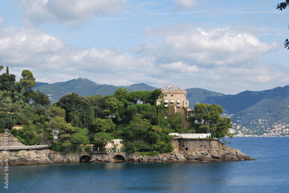 Fototapeta premium la strada per Portofino