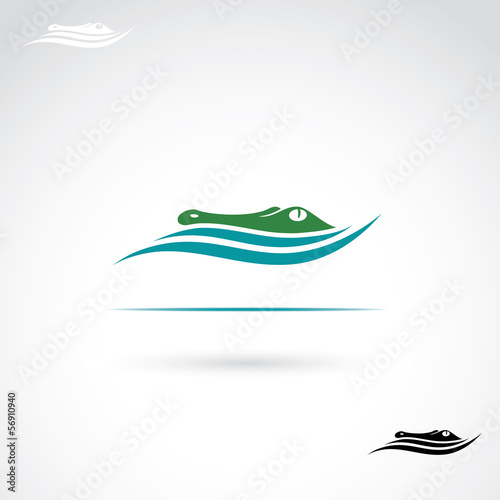 Label with Alligator