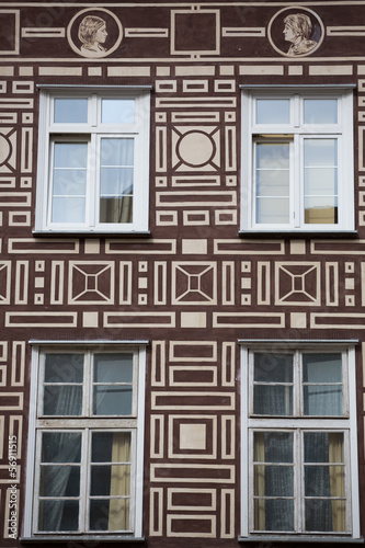 Old houses in Gdansk, Poland