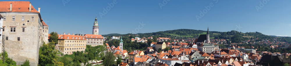  View of  Cesky Krumlov Czech Republic