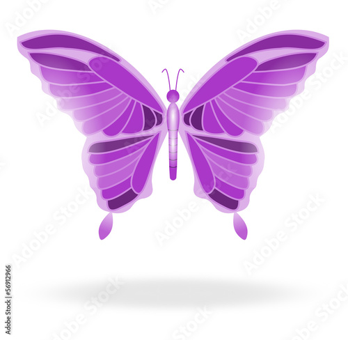 a colorful and bright butterfly in flight