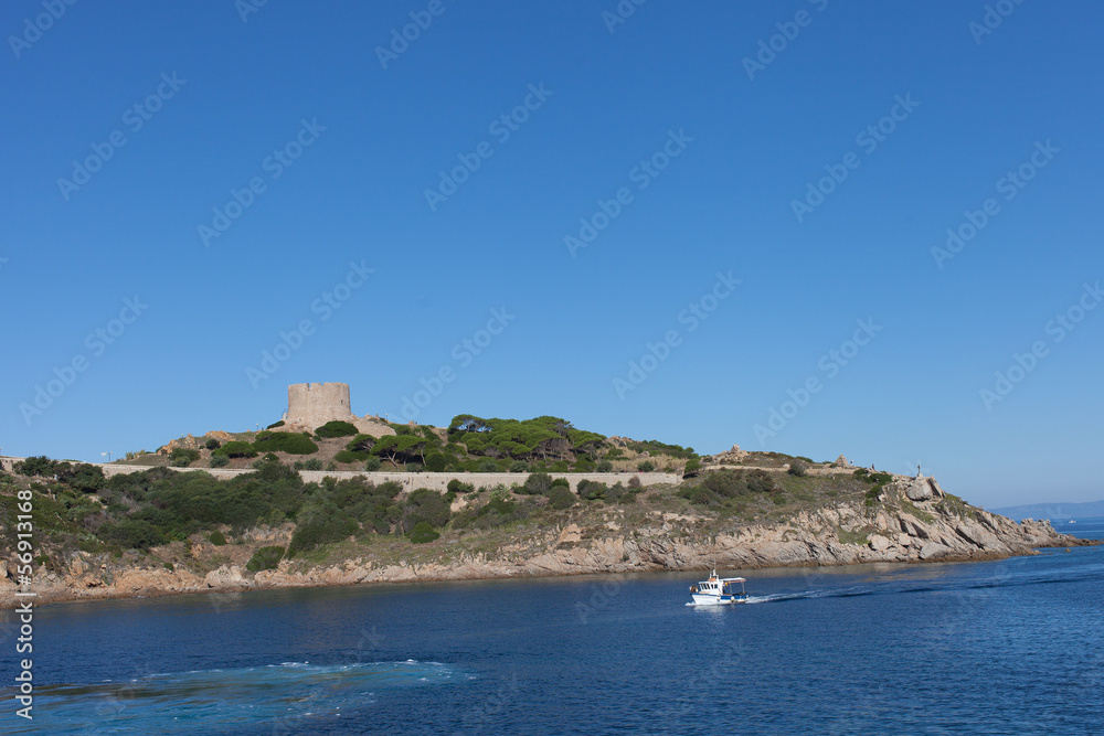 Sardinian coast at Santa Teresa di Gallura, Italy. Sardinian coast at Santa Teresa di Gallura, Italy.