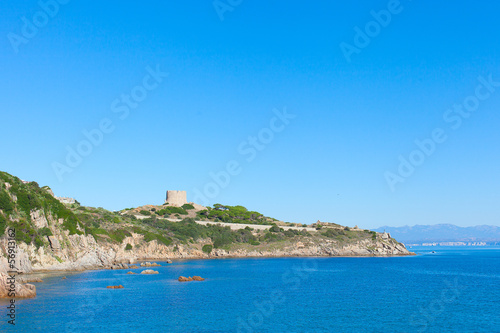 Sardinian coast at Santa Teresa di Gallura, Italy.