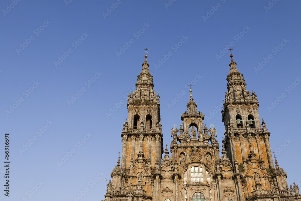 Spain, Galicia, Santiago de Compostela, Cathedral