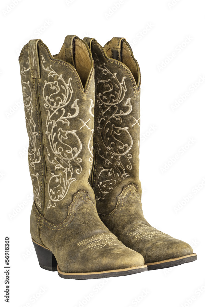 Ladies Brown Western Cowboy Boots Ladies Brown Western Cowboy Boots