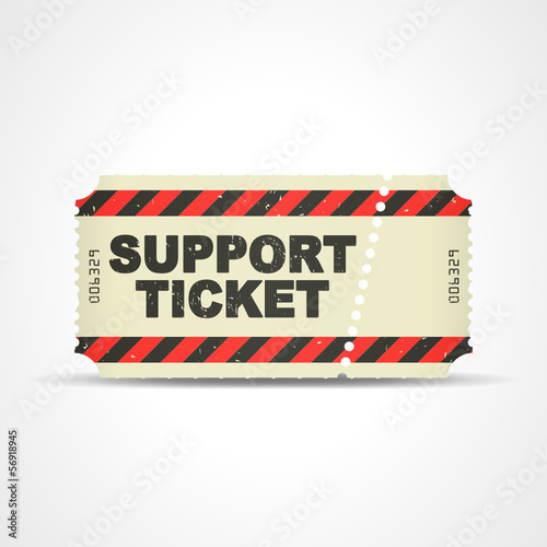 ticket v3 support ticket I photo