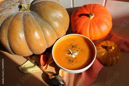 courge, pumpkin, soupe, potage , citrouille