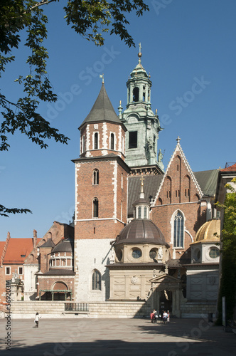 Obraz na płótnie Stara katedra w salonie