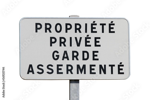 Sécurité des propriétés privées photo