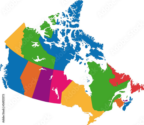 Canada map
